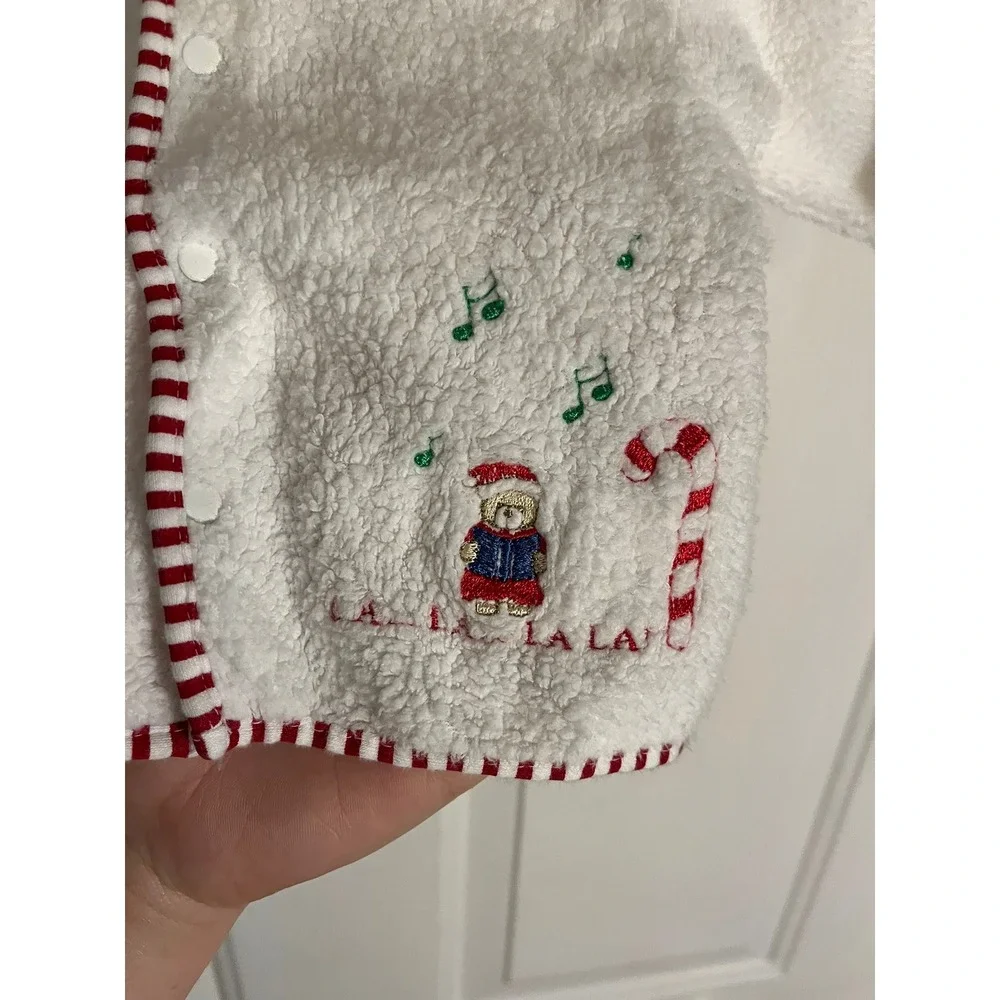 Carter's Vintage 90's Baby White Holiday 